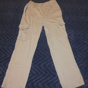 Boys Place Khakis with cargo pockets